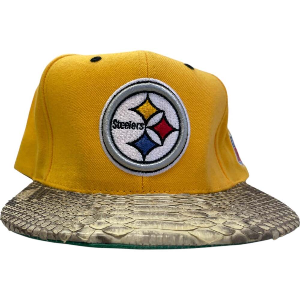 RSVP Gallery Mitchell Ness NFL Steelers Baseball Cap Mens Just Don Yellow